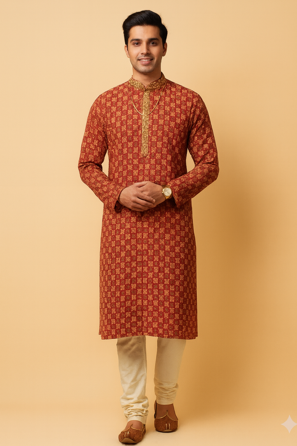 Chikankari Kurta for Men