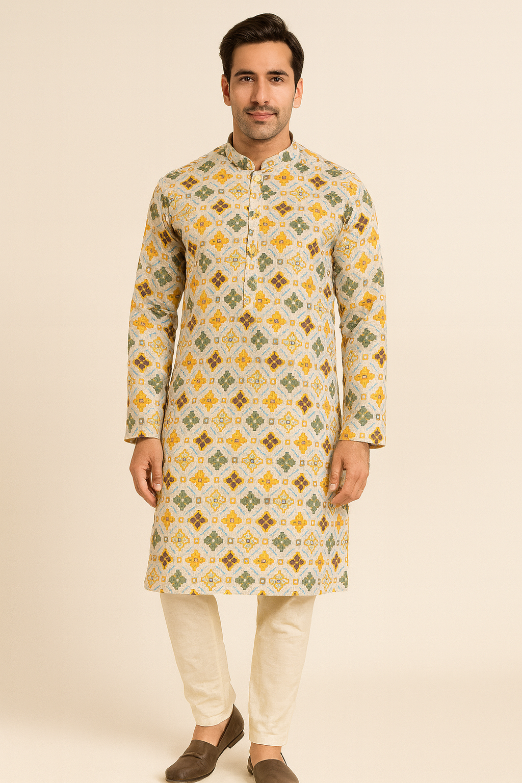 Chikankari Kurta for Men