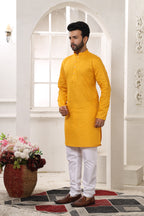 Cotton Linen Kurta for Men