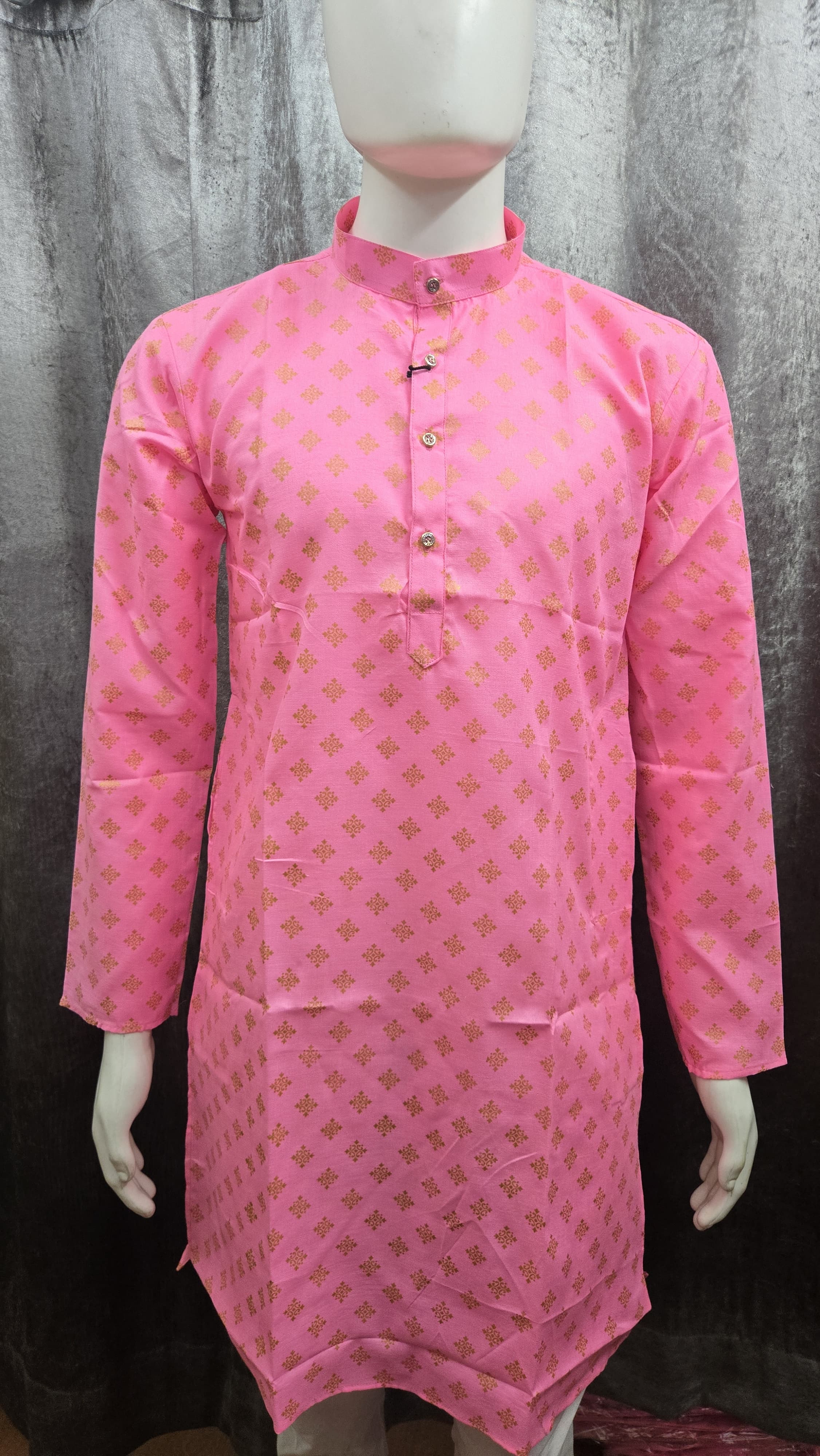 Foil Print Kurta for Men