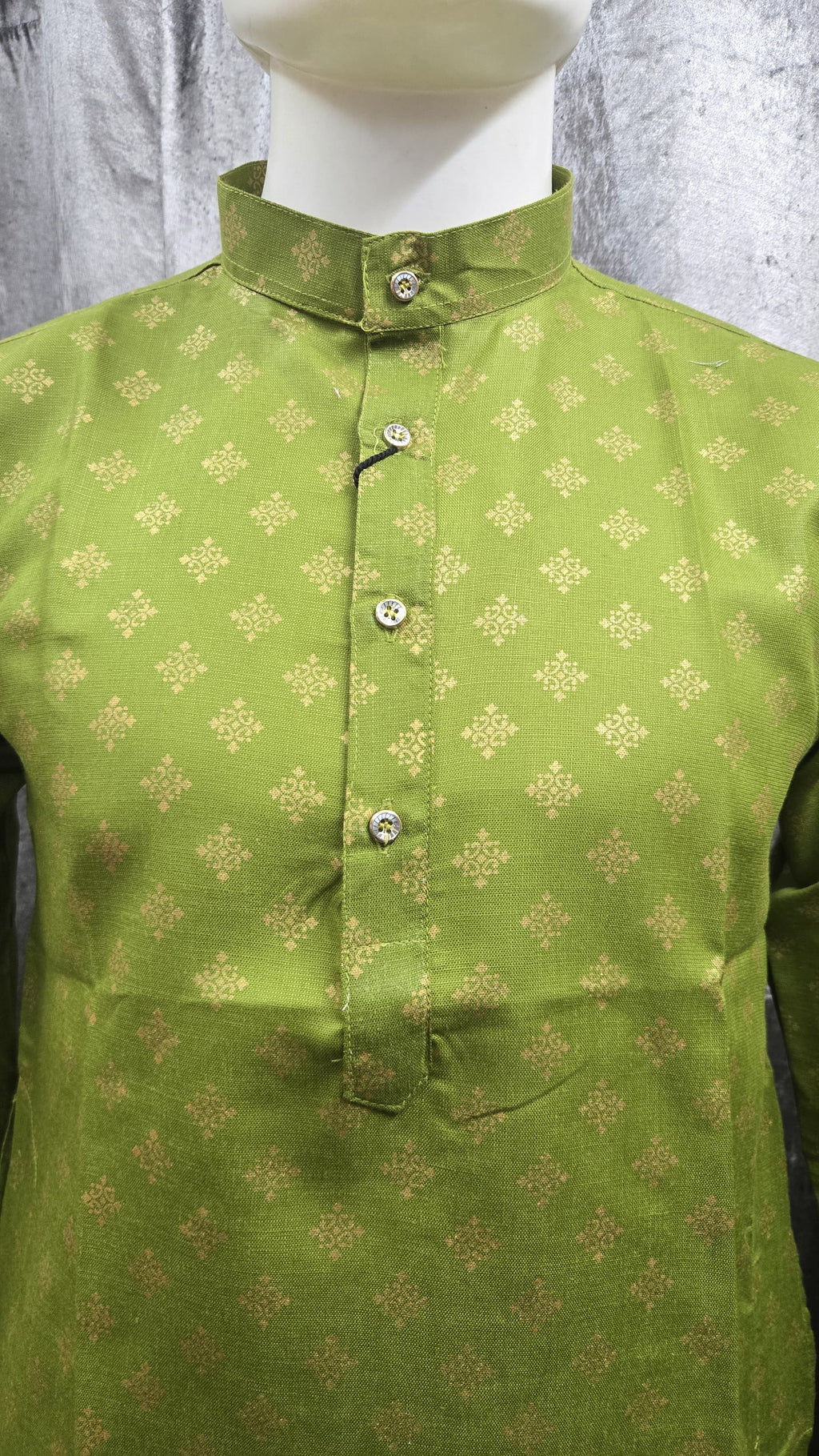 Foil Print Kurta for Men