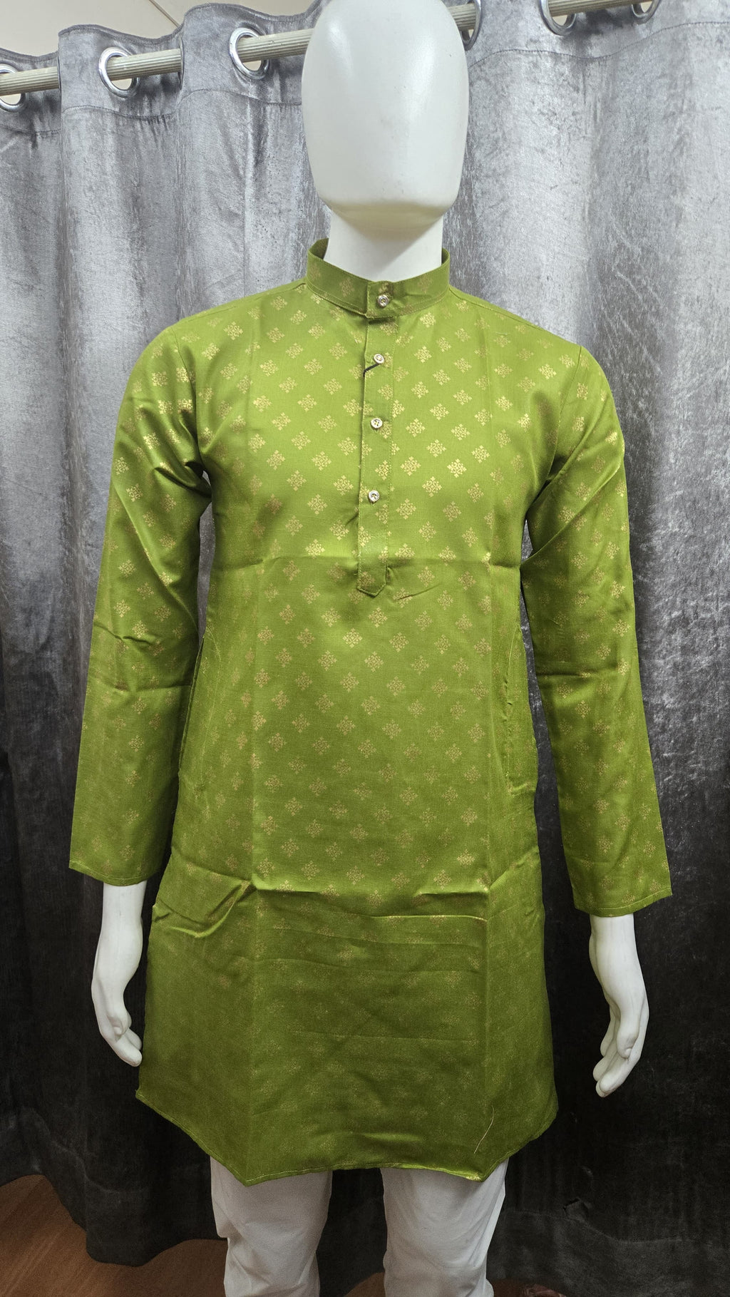 Foil Print Kurta for Men