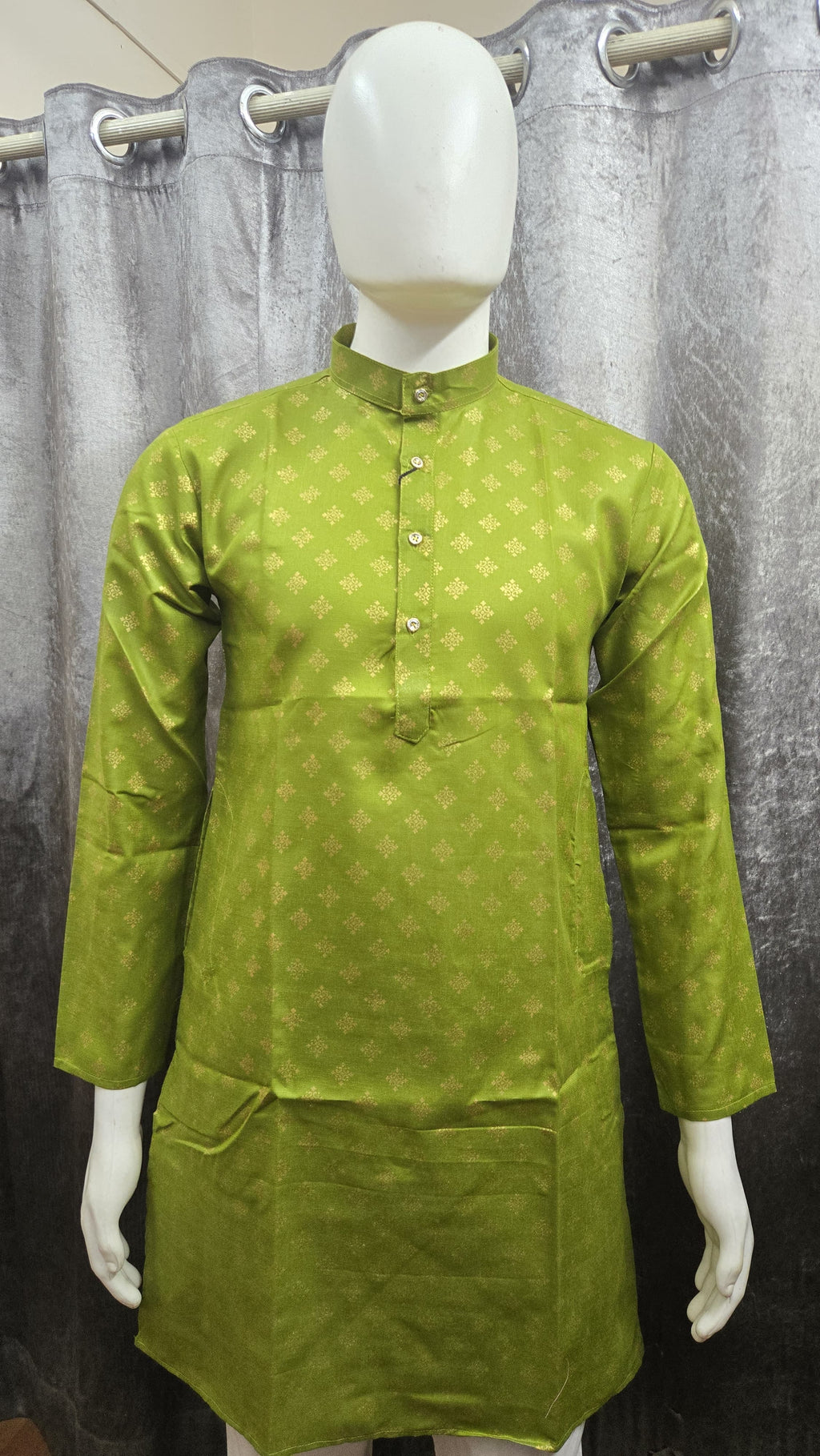Foil Print Kurta for Men