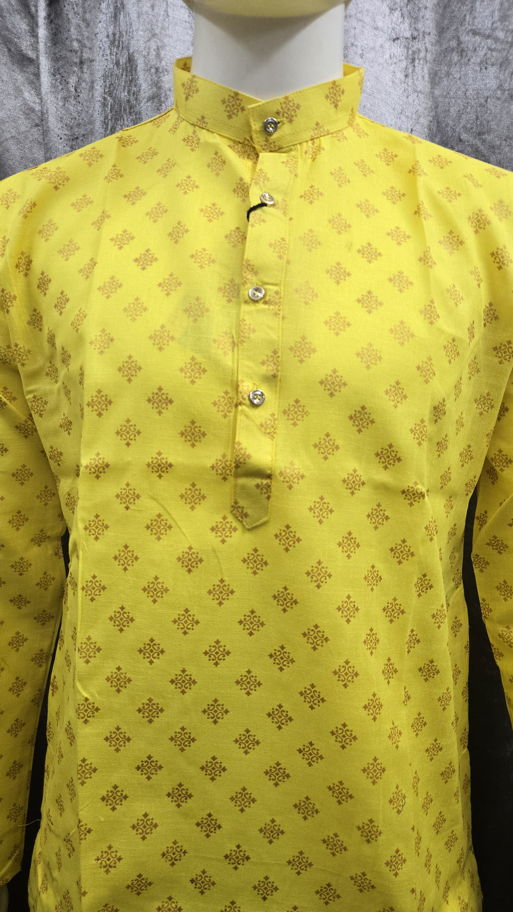 Foil Print Kurta for Men